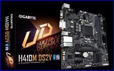 GIGABYTE H410M DS2V MB, 1200, 2xDDR4, 4xSATA, 1x M.2, USB3.2 Gen1, uATX, 3YR (GA-H410M-DS2V-V2)